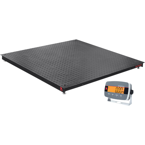 DEFENDER 3000 Floor Scale, 2500 lbs. Capacity, 48" W x 48" L Cintas