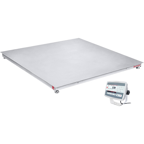 DEFENDER 5000 Washdown Floor Scale, 5000 lbs. Capacity, 48" W x 48" L Cintas