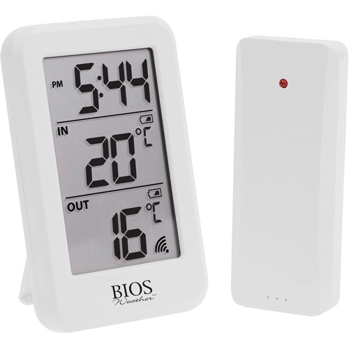 Wireless Indoor/Outdoor Thermometer, Non-Contact, Digital, -40-158°F (-40-70°C) Cintas