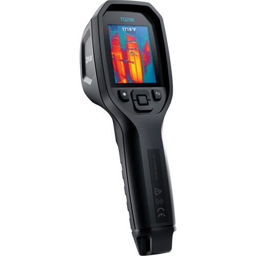 TG298 30:1 High Temperature Spot IR Thermal Imaging Camera with Bullseye Laser, 320 x 240 pixels, -25° - 1080°C (-130° - 1976°F), <70 mK Cintas