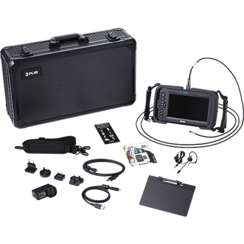 High-Performance Videoscope Kit with Dual HD Camera & Long Camera Probe, 1280" L x 720" W Display, 1024 x 600 pixels, 4.9 mm (0.19") Camera Head Cintas