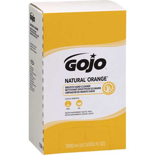 Pro TDX 2000 Natural Orange Hand Cleaner, Liquid, 2 L, Refill, Scented Cintas