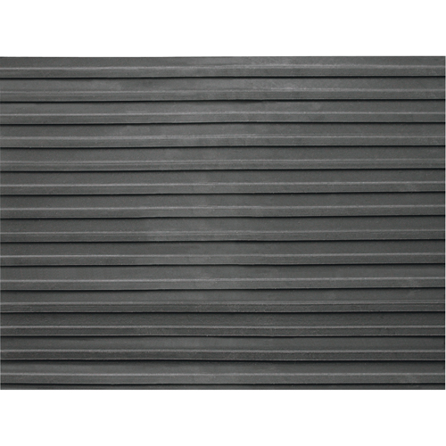 Entrance Mats, Runner, 3' x lin.ft x 1/4", Black Cintas