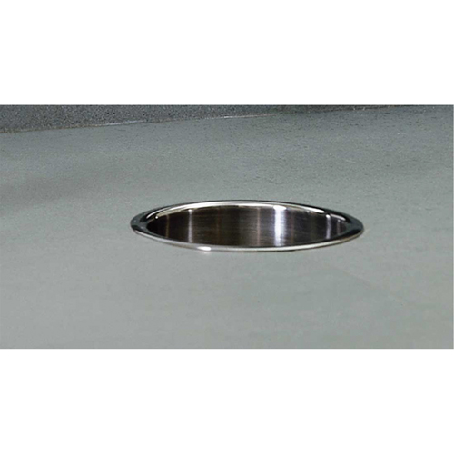 Countertop Mounted Circular Waste Chute Cintas