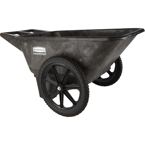 Brouettes Big Wheel, 7,5 pi³, plateau Plastique Cintas