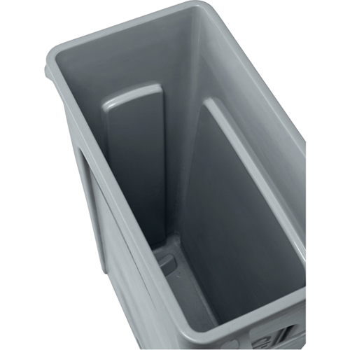 Slim Jim&reg; Container with Venting Channels, Plastic, 23 US gal. Cintas