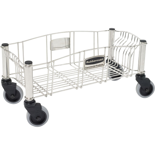 Chariot Slim Jim, Acier inoxydable, Acier inoxydable Cintas