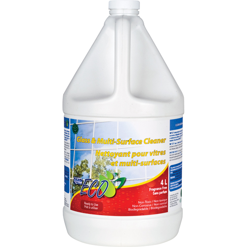 Glass & Multi-Surface Cleaners, 4 L, Jug Cintas