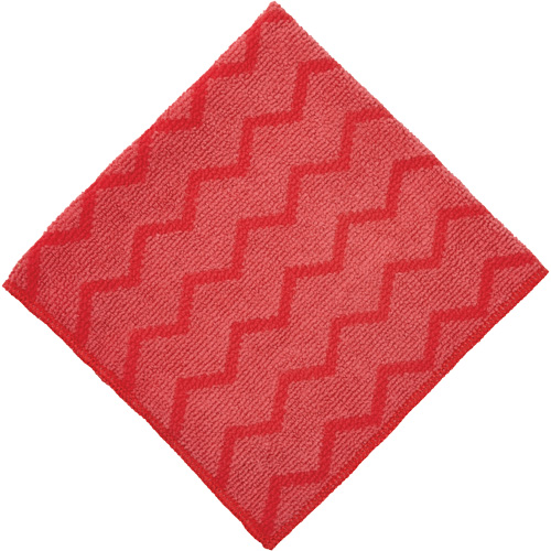 Chiffon de nettoyage Hygen , Microfibre, Rouge Cintas