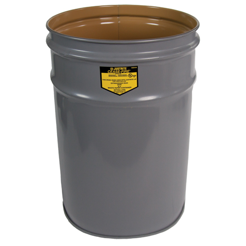 Baril de cendrier gris Cease-Fire Cintas