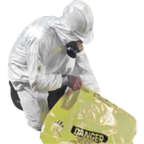 Sure-Guard Hazardous Waste Removal Liners, Asbestos, 60" L x 48" W, 6 mil Cintas