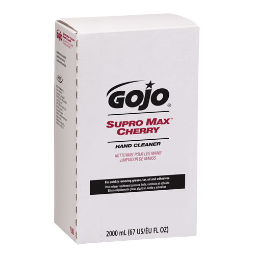 Nettoyant pour les mains &agrave; la cerise Pro TDX 2000 Supro Max, Gel, 2 L, Recharge, Cerise Cintas