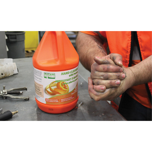 Nettoyant pour les mains &agrave; l'orange, Pierre ponce, 3,6 L, Cruche, Orange Cintas