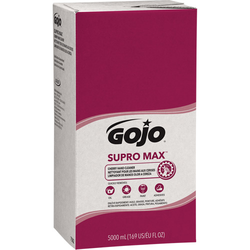Distributeur de savon pour les mains SUPRO MAX ou GOJO PRO TDX, Lotion, 5000 ml, Recharge, Cerise Cintas