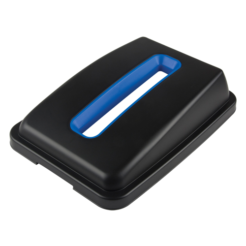 Waste Classification - Lid, Open Lid, Plastic, Fits Container Size: 17-1/4" x 12-1/2" Cintas