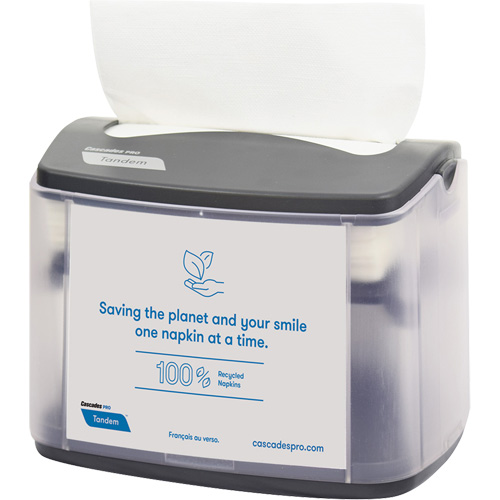 Distributeur de serviettes de table Pro Tandem pour table Cintas