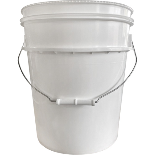 Seau avec couvercle, Plastique, 5,25 gal. Cintas