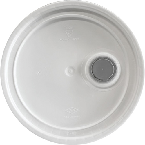 Seau avec couvercle, Plastique, 5,25 gal. Cintas