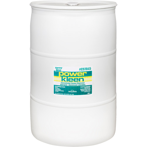 Produit nettoyant pour nettoyeur de pi&egrave;ces Power Kleen, 208 L, Baril Cintas