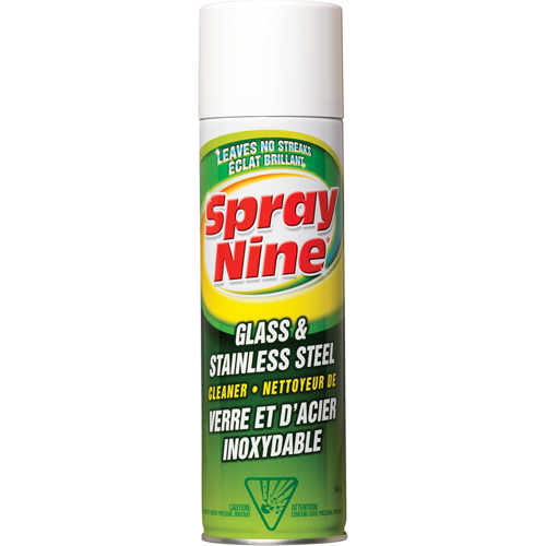 Nettoyant pour verre et acier inoxydable, 600 g, Canette a&eacute;rosol Cintas