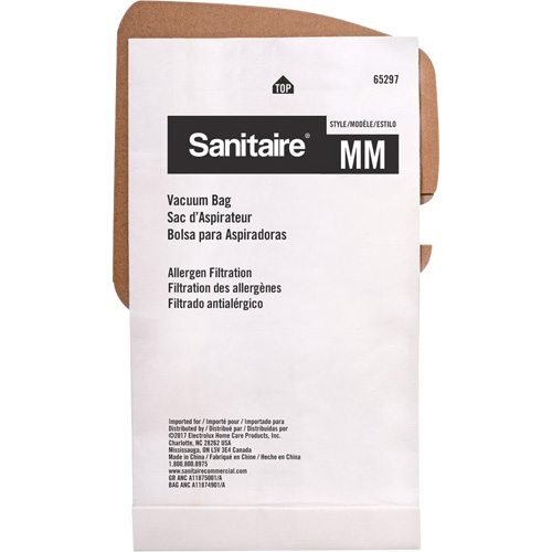 Standard Vacuum Bags, 1 US gal. Cintas