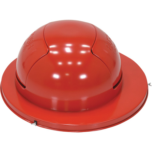 Couvercle pour baril &agrave; d&eacute;chets, Couvercle bomb&eacute;, M&eacute;tal, Convient aux contenants 23-1/2" dia. Cintas