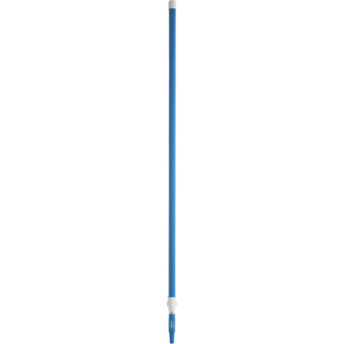 Deck Scrub Handle, Brush/Pad Holder, Blue, Telescopic, 62"-113" L Cintas