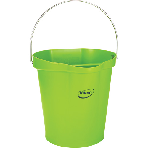 Seau pour l'hygi&egrave;ne des aliments, Lime, 3 gal. US Cintas