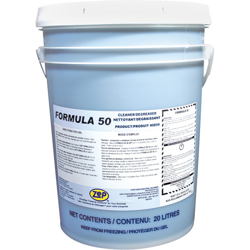 Formula 50 Heavy-Duty Alkaline Cleaner, 20 L, Pail Cintas