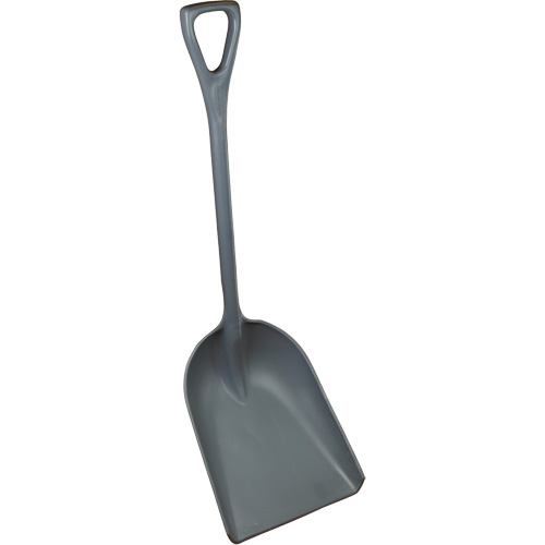 Pelle regranul&eacute;e monopi&egrave;ce, Plastique, Lame Polypropyl&egrave;ne, Manche en Prise en D, Longueur 25" Cintas