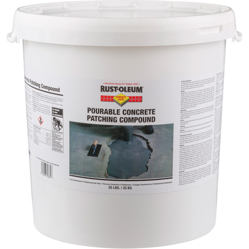 Concrete Saver&reg; Pourable Concrete Patching Compound, Kit, Grey Cintas
