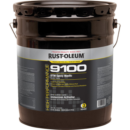 Activateur pour immersion pour mastic &eacute;poxy DTM du syst&egrave;me 9100, 5 gal., Seau Cintas