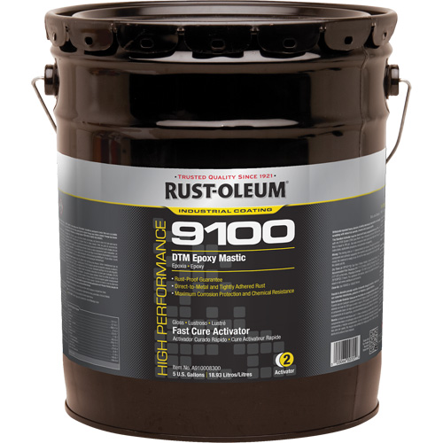 Activateur pour s&eacute;chage rapide pour mastic &eacute;poxy DTM du syst&egrave;me 9100, 5 gal., Seau Cintas