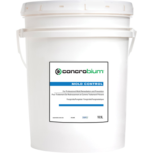 Antimicrobien &agrave; double action Concrobium Mold Control, 18,9 L, Seau Cintas