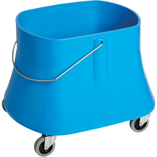 Seau pour vadrouille Champ, Capacit&eacute; de 10 gal. US (40 pintes), Bleu Cintas