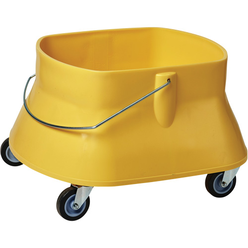 Seau pour vadrouille Champ, Capacit&eacute; de 8 gal. US (32 pintes), Jaune Cintas