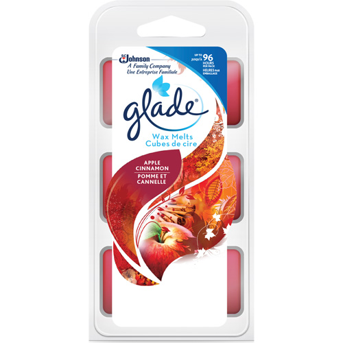 Cubes de cire parfum&eacute;e Glade, Pomme cannelle Cintas