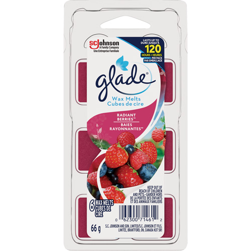 Glade&reg; Air Freshener Melts, Radiant Berries Cintas