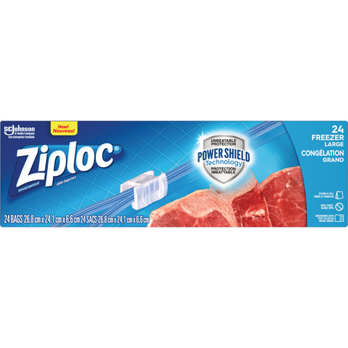 Sacs de cong&eacute;lation &agrave; glissi&egrave;re Ziploc Cintas
