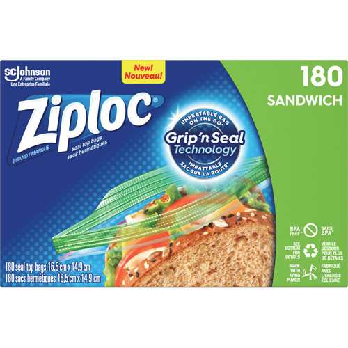 Ziploc&reg; Sandwich Bags Cintas