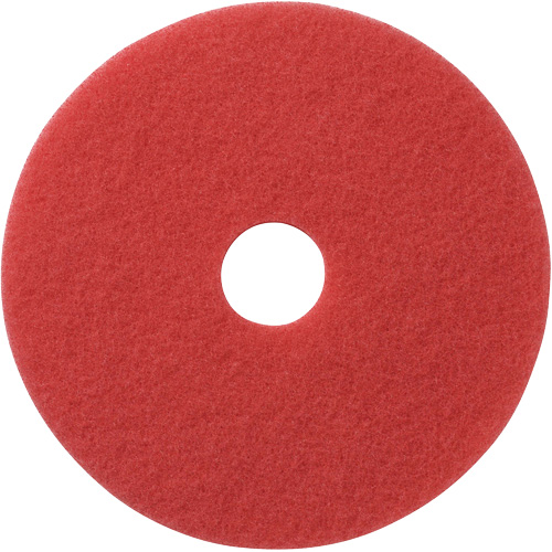 Floor Pads, 12", Buffing, Red Cintas