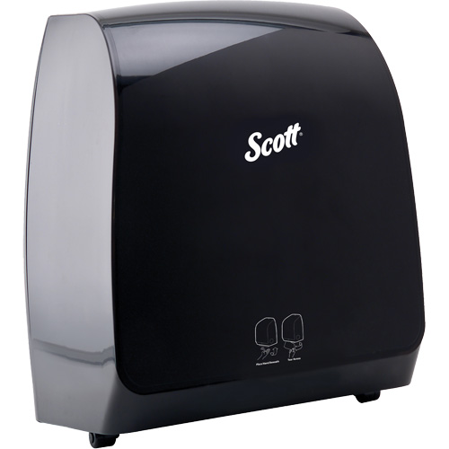 Distributeur de serviettes en rouleaux durs Scott Pro, &eacute;lectronique/Sans contact, 12,66" la x 9,18" p x 16,44" h Cintas