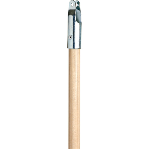 Break-Ezy Handle, Wood, Bolt-On Tip, 15/16" Diameter, 60" Length Cintas