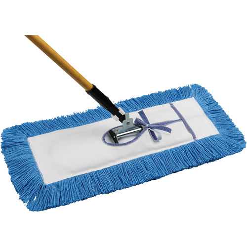 Static-H Dust Mop with Handle, Tie-On Style, Nylon, 24" L x 5" W Cintas