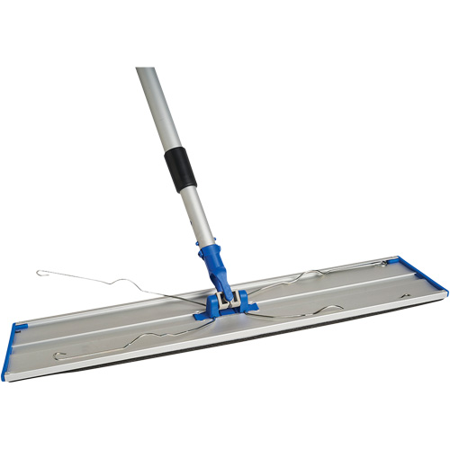 Static Attack Dust Mop Frame & Telescopic Handle, 24", Aluminum Cintas