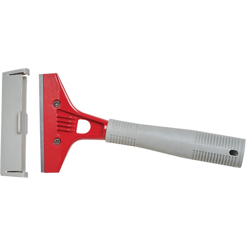 Petit grattoir, Lame Acier, Largeur 4", Manche Plastique Cintas
