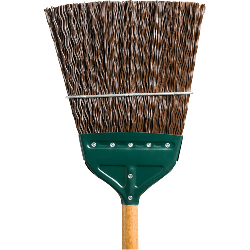 Track & Switch Broom, Wood Handle, Polypropylene Bristles, 52" L Cintas