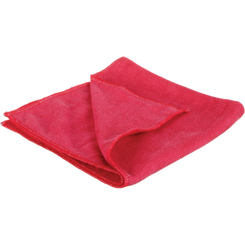 Scotch-Brite High Performance Cleaning Cloth, Microfibre, Red Cintas