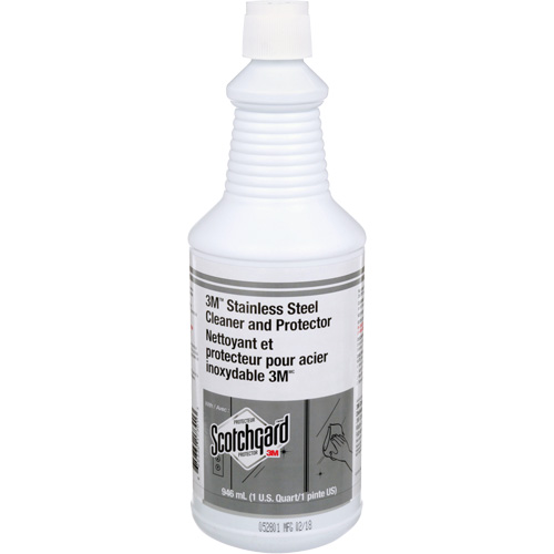 Produit de nettoyage et protection pour lacier inoxydable, 946,4 ml, Bouteille Cintas