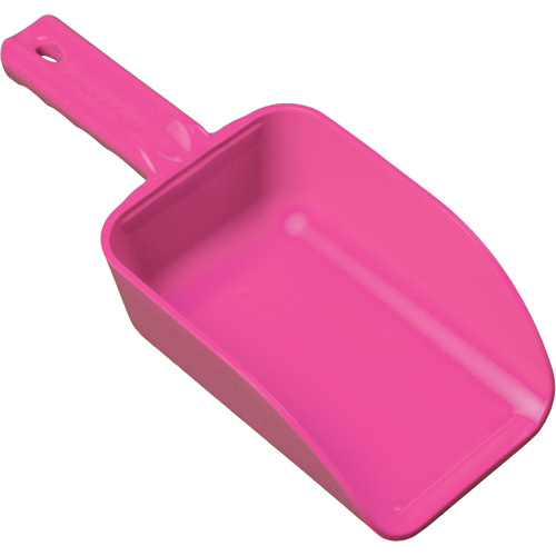 Small Hand Scoop, Plastic, Pink, 32 oz. Cintas